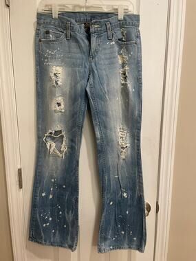 Armani Exchange Women's Blue Jeans, A51